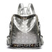 Backpack Rhombic Lattice Diamond Embellished Daybag - B