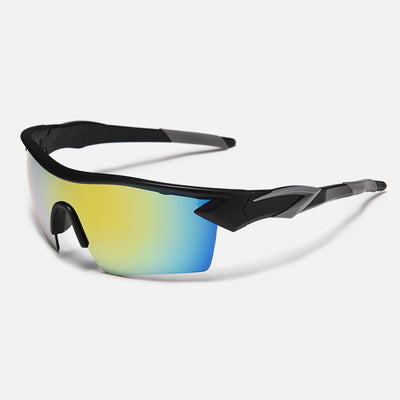 Gradient Lens Sunglasses Wraparound Sports Eyewear