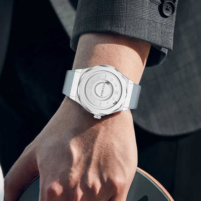 Stainless Steel Quartz Wristwatch for Men Waterproof