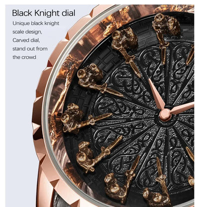 Watch with Intricate Dial Art and Quartz Movement
