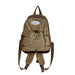 Backpack with Front Bungee Cord for Quick Access - Khaki