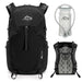 Hiking Hydration Backpack with Water Bladder System - Black