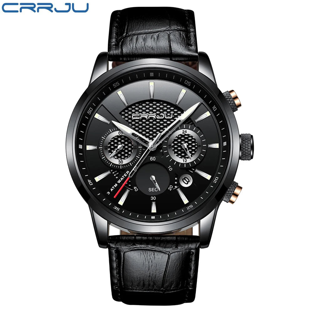 Chronograph Wristwatch With Multifunction Subdials