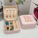 Initial Letter Jewelry Storage Box Travel Organizer - R