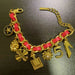 Belt with Charms And Pendants for Everyday Wardrobe - Red Bracelet