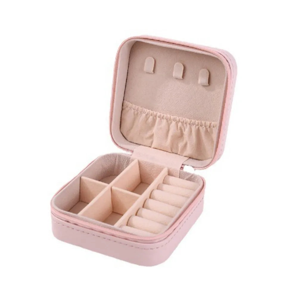 Petite Jewelry Box for Travel and Display Case Deluxe