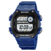 Digital Stopwatch Watch with Dual Time Functionality - Blue