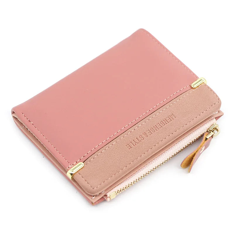 Wallet Zipper Hasp Patchwork Vintage Pattern Design
