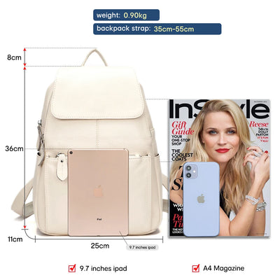 Serene Ridge Backpack With Secure Back Pocket Organizer