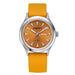 Watch With Week Date Calendar Quartz Dress Timepiece - Orange Orange