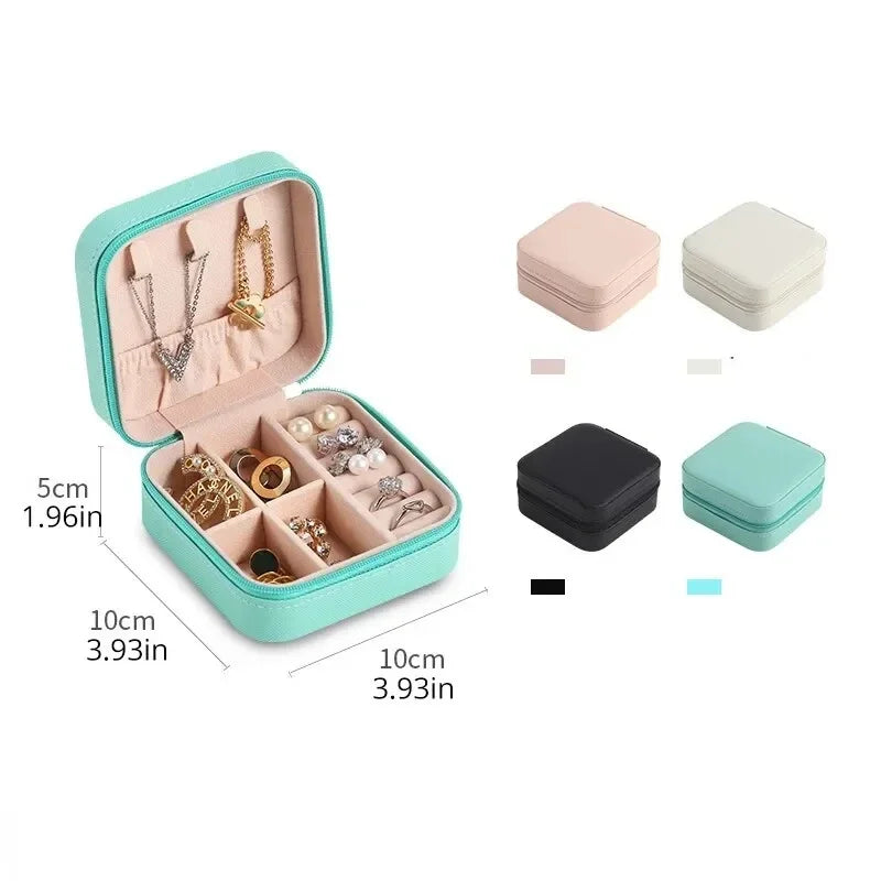 Luxe Petite Jewelry Travel Case for Delicate Treasures