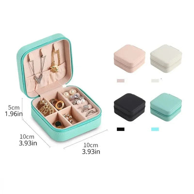 Luxe Petite Jewelry Travel Case for Delicate Treasures