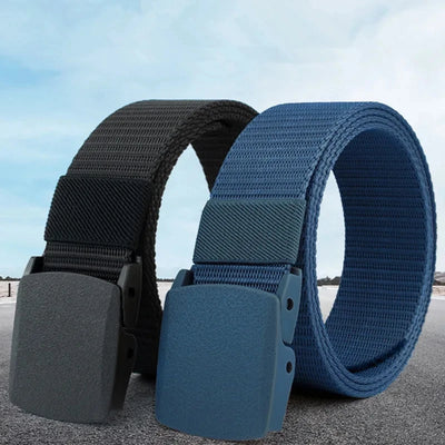 Unisex Tactical Belt with Buckle Adjustable Fit