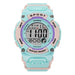 Digital Sport Watch For Kids Water Resistant 50M - Lake Green