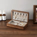 Jewelry Storage Box with Compartments Travel Case - A