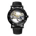 Skeleton Mechanical Wristwatch with Automatic Movement - Black