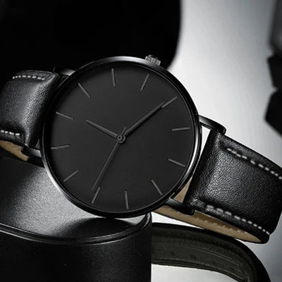 Simple Ultra Thin Watch for Everyday Minimalist Style