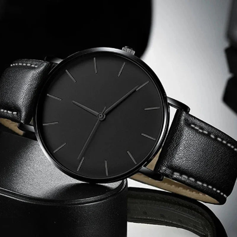 Simple Ultra Thin Watch for Everyday Minimalist Style