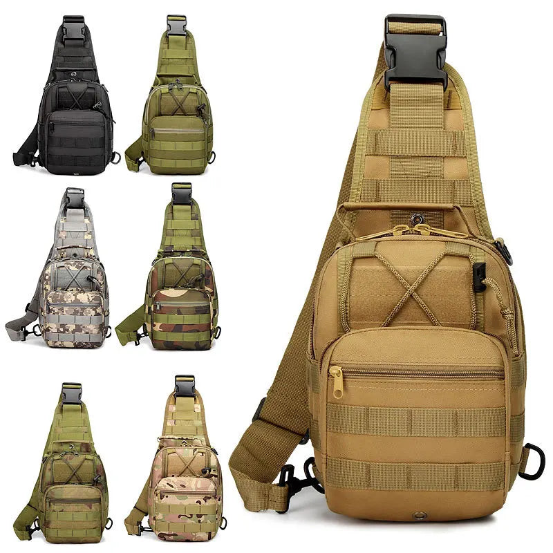 Tactical Sling Backpack Crossbody Bag Waterproof Nylon