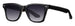 Sunglasses Polarized Square Frame Classic Design - Black Grey