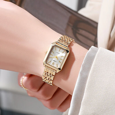 Luxury Women Watch Quartz Square Bracelet Classic