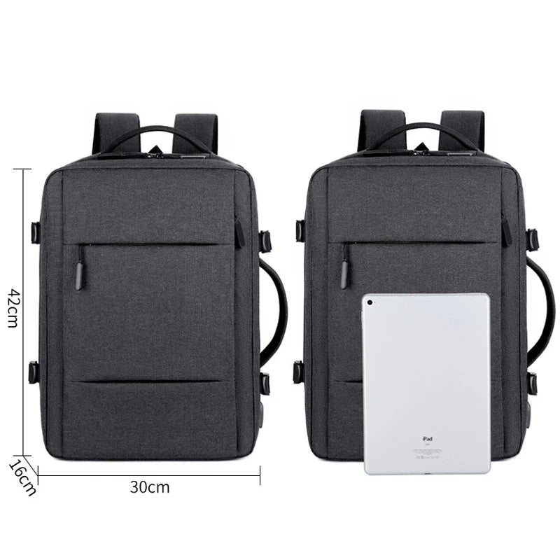 Transit Backpack With USB Charge And Laptop Sleeve