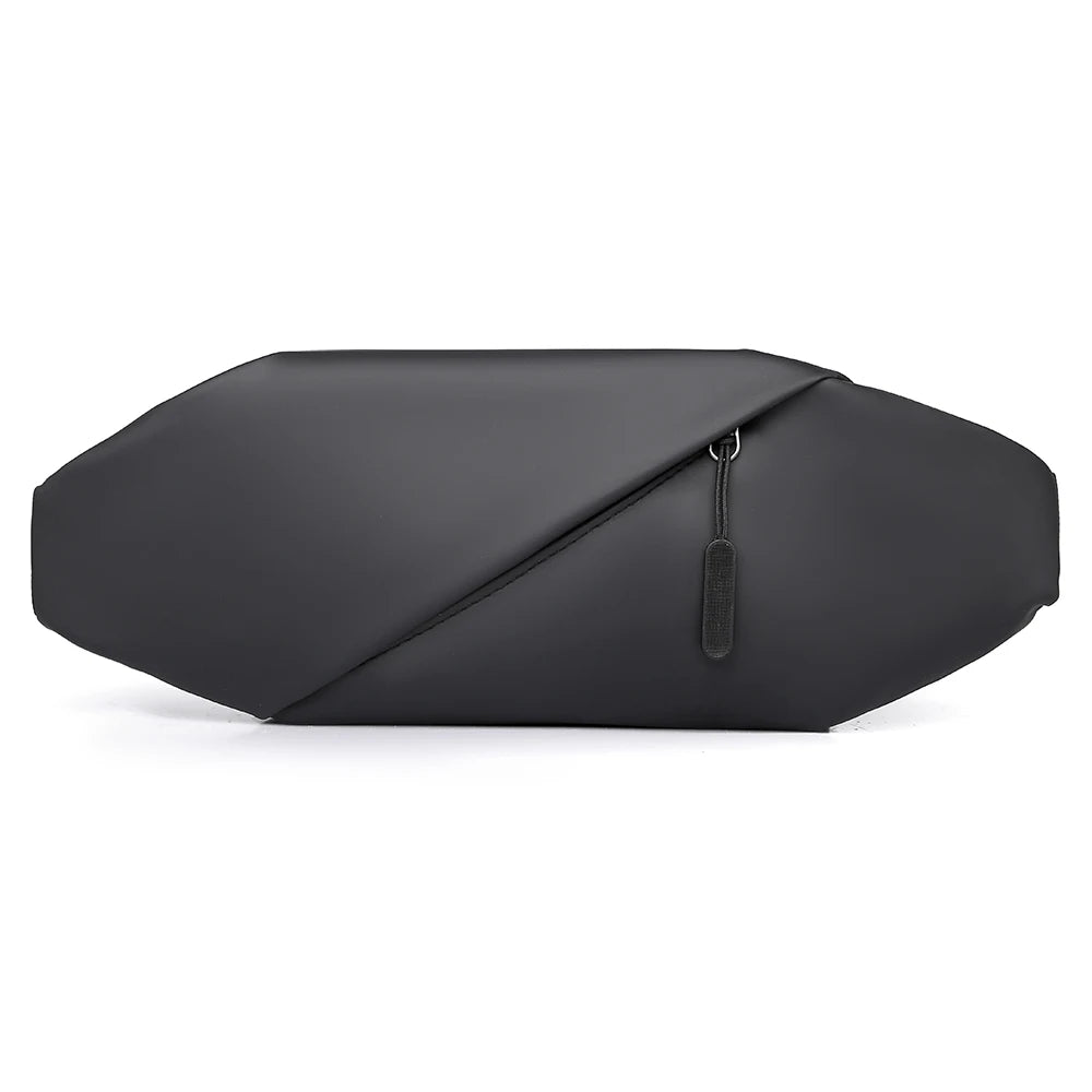 Crossbody Shoulder Bag Large Capacity Zipper Closure