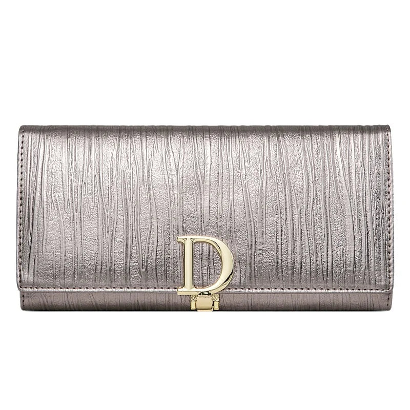 Wallet Bifold Textured Striped Pattern
