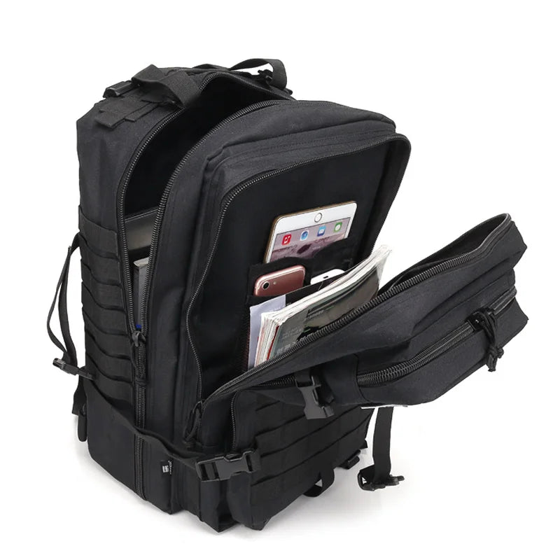 Heavy Duty Tactical Backpack for Outdoor Adventure