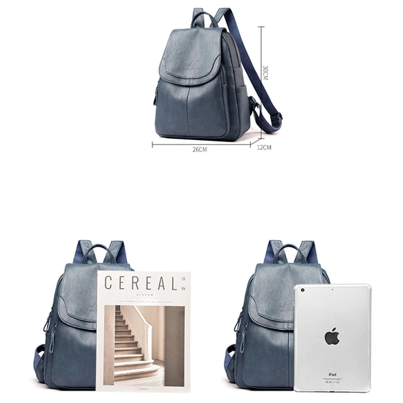 Backpack with Ample Capacity Laptop Interlayer