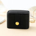 Petite Jewelry Box Organizer Travel Display Case Gift - Black