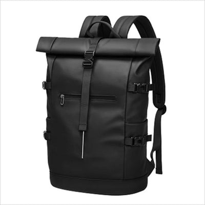 Travel Backpack Roll Top with Front Pocket Spacious