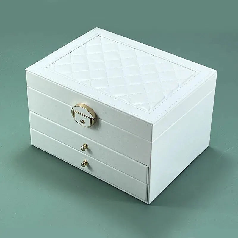 Jewellery Storage Box Multi Layer Drawer Organizer