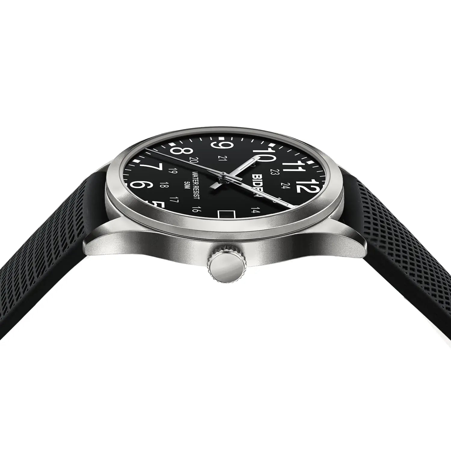 Watch Quartz Analog with Luminous Dial Sport Design