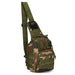 Outdoor Crossbody Chest Bag Waterproof Tactical - Green
