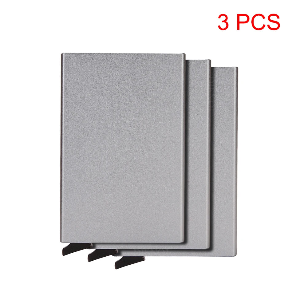 Aviation Metal RFID Card Wallet With Slim Pop Out Pro