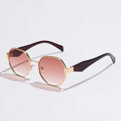 Polygon Sunglasses Octagon Frame UV400 Classic