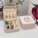 Initial Letter Jewelry Storage Box Travel Organizer - G