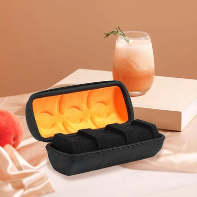 Three Slot Travel Case for Watches and Accessories
