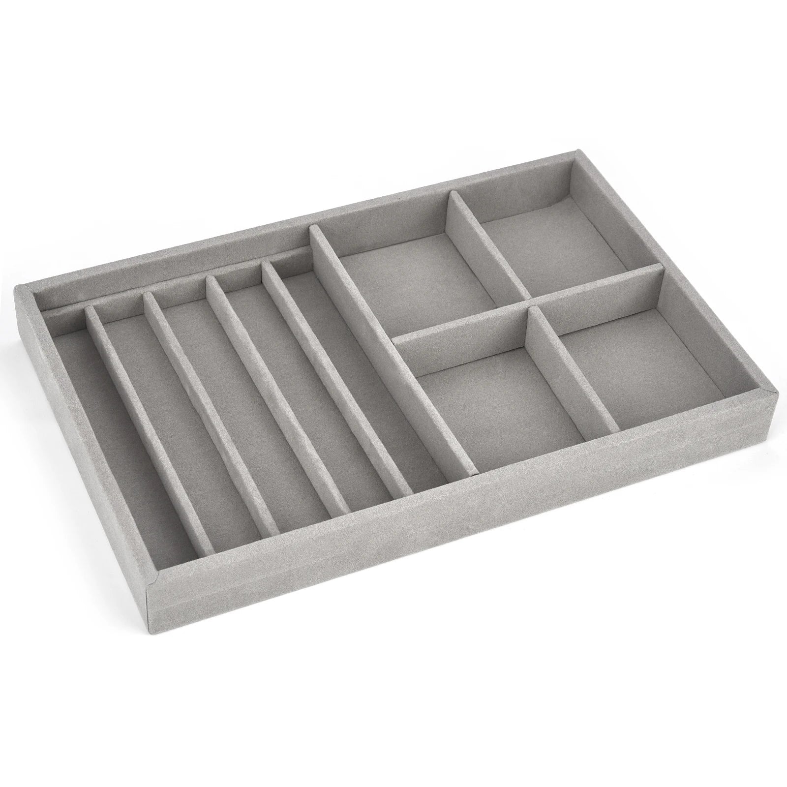 Jewellery Box Organizer with Divided Drawer Tray