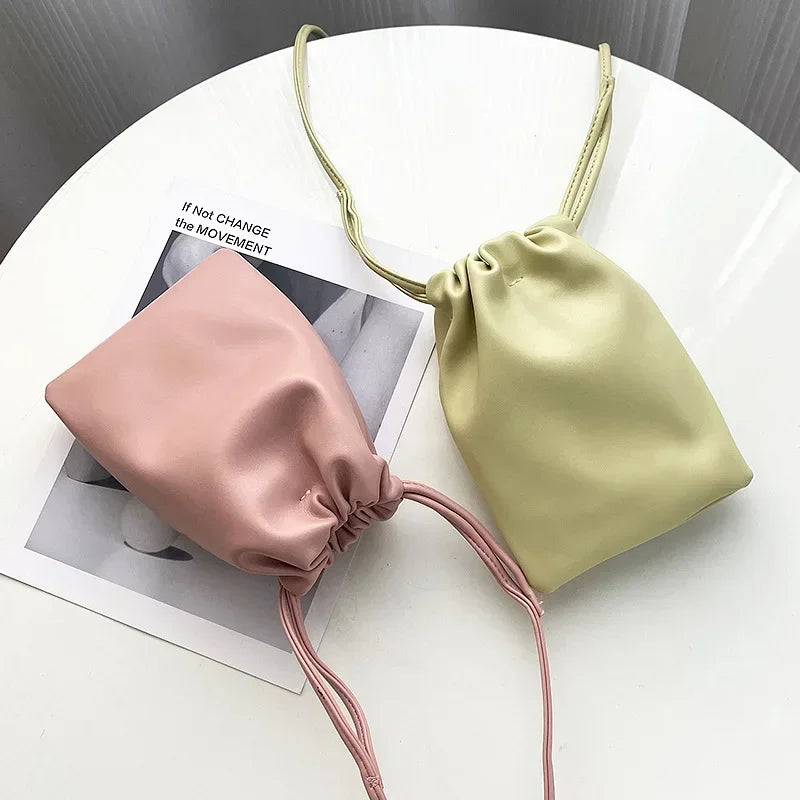 Shoulder Bag with Flap and Hasp Closure Pattern Solid