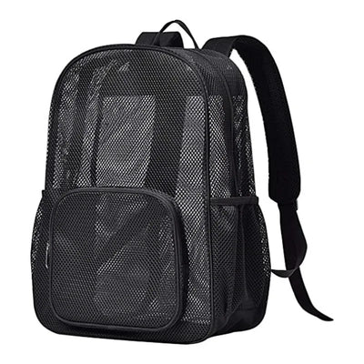 Mesh Breathable Backpack Front Pocket Large Capacity