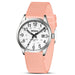 Watch Quartz Analog with Luminous Dial Sport Design - Pink
