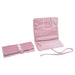 Velvet Jewelry Storage Bag with Roll And Display - Pink