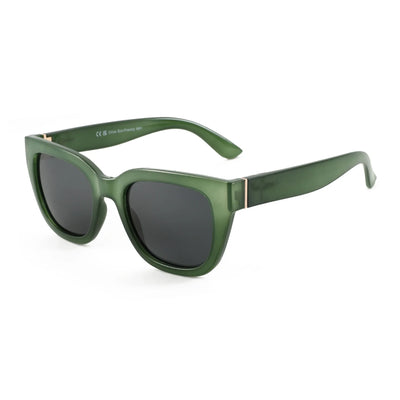 Retro Square Sunglasses with Polarized UV400 Lenses - Various V3
