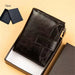 Premium Card Keeper Wallet With Multi Slot Design Pro - Black