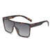 Polarized Square Shield Sunglasses for Adults - Grey Gradient