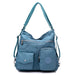 Handbag with Multiple Pockets Large Capacity Everyday - Rouge Gray