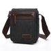 Unisex Messenger Bag Large Capacity Crossbody - Black Small