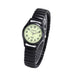 Couple Watch Set Elastic Band Stainless Steel - Female Black